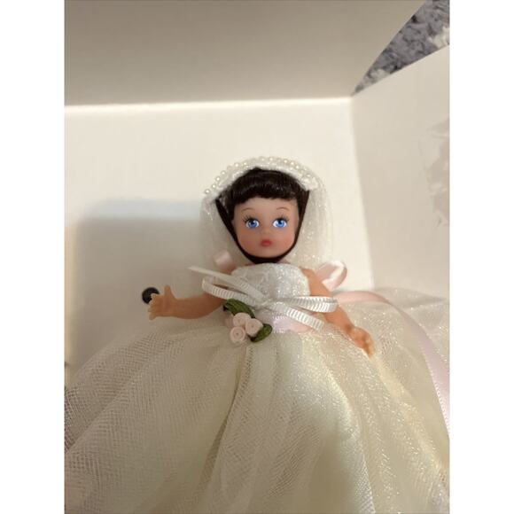 2002 Madame Alexander Cake Topper Bride Doll & Groom Doll NEW - Picture 4 of 10